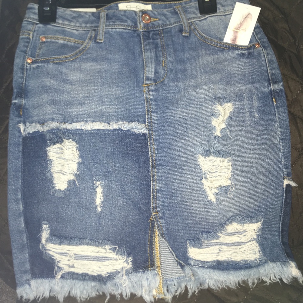 Brand new jean skirt